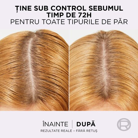 Pachet Sampon pentru scalp si radacini grase si lungimi deshidratate Hyaluron Pure, 250 ml + 250 ml, Elseve 623108