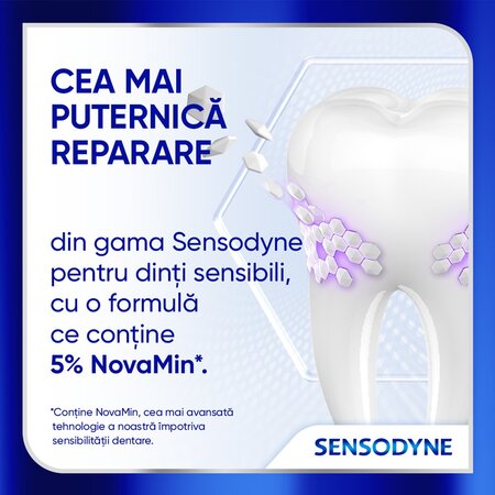 Pasta de dinti pentru sensibilitate dentara Clinical Repair Active White, 75 ml, Sensodyne 623382