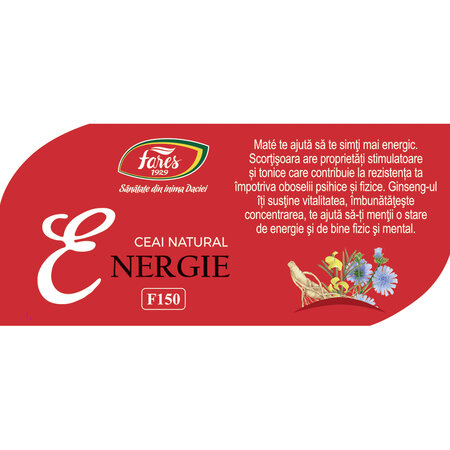 Ceai Energie, 20 plicuri, Fares 623565