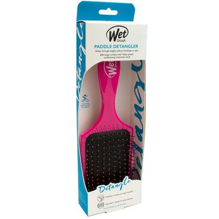 Perie de par, Paddle Detangler Pink, 1 bucata, Wet Brush 714705