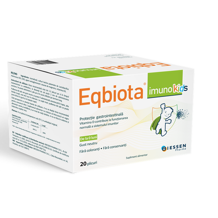 Eqbiota Imuno Kids, 20 plicuri, Biessen Pharma 635292