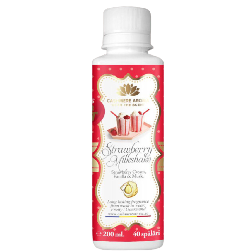 Parfum de rufe Strawberry Milkshake, 200 ml, Cashmere Aroma