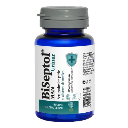 Biseptol urinar Man, 30 comprimate, Dacia Plant