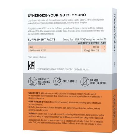 Synergize Your Gut Immuno Good Routine, 10 plicuri, Secom 711698
