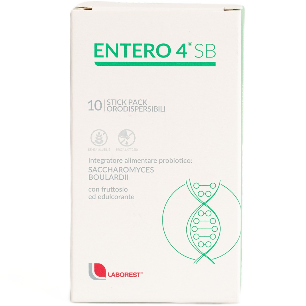 Entero 4 SB, 10 plicuri orodispensabile, Laborest