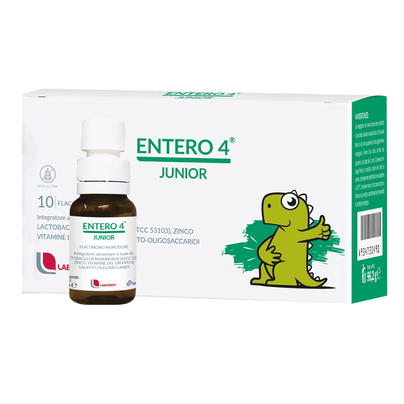 Entero 4 Junior, 10 monodoze x 8 ml, Laborest