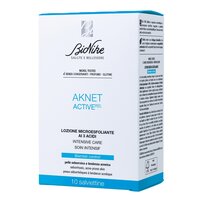 Acid lotiune microexfolianta cu 3 acizi Aknet, 10 servetele, Bionike