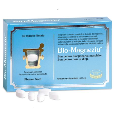 Bio-Magneziu, 30 tablete, Pharma Nord