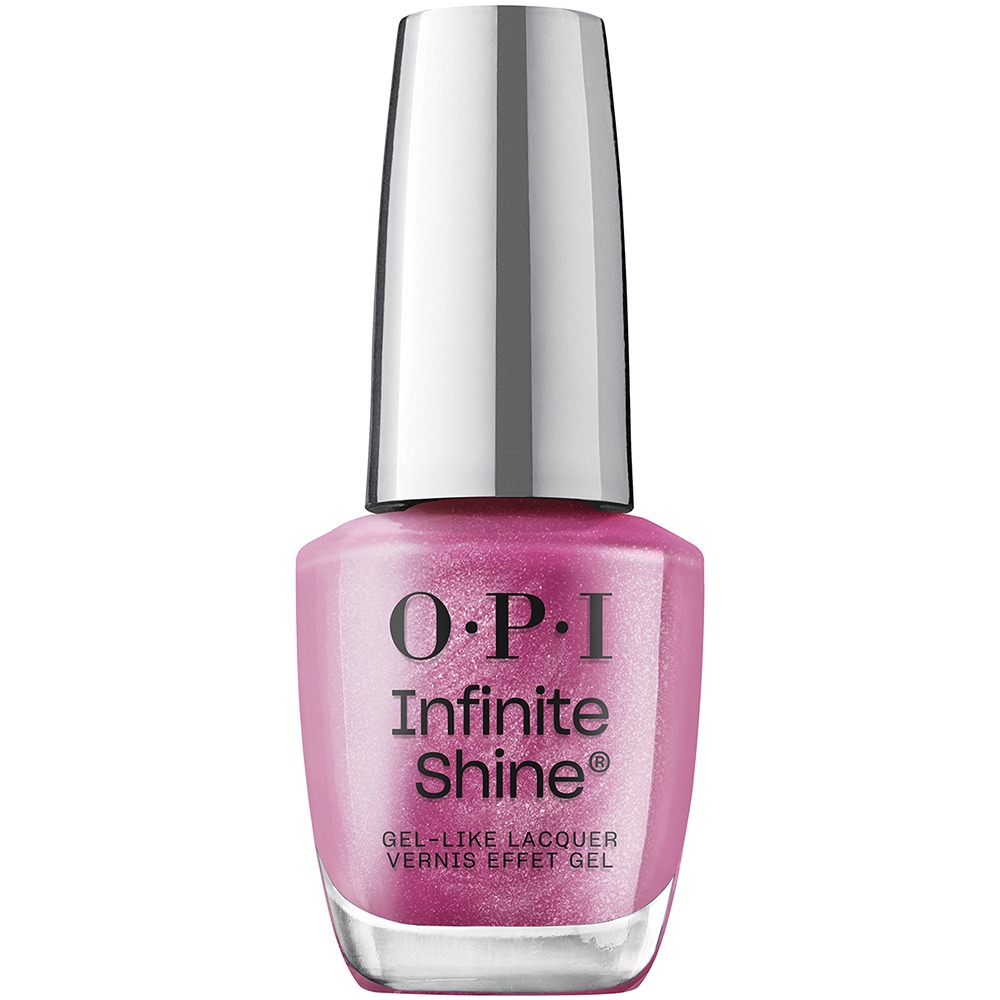 Lac de unghii cu efect de gel Lip Pink Battle Infinite Shine, 15 ml, OPI