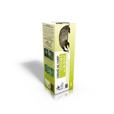 Crema de corp cu untura de bursuc, 100 ml, Ecolek 625456
