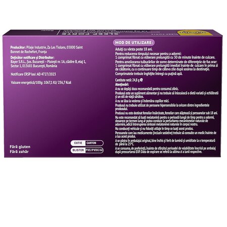 Supradyn Sleep Forte, 30 comprimate filmate, Bayer 626116