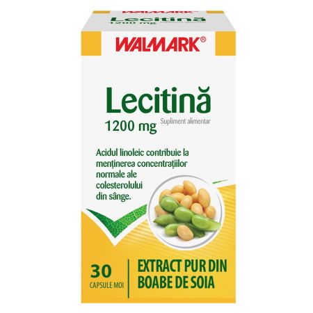 Lecitina 1200mg, 30 capsule, Walmark