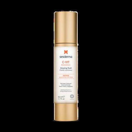Fluid pentru luminozitatea tenului C-Vit Radiance, 50 ml, Sesderma