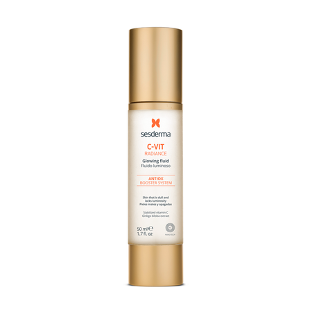 Fluid pentru luminozitatea tenului C-Vit Radiance, 50 ml, Sesderma