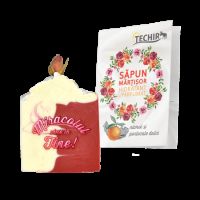 Sapun Martisor hidratant si parfumat cu namol si portocale dulci, 120 g, Techir