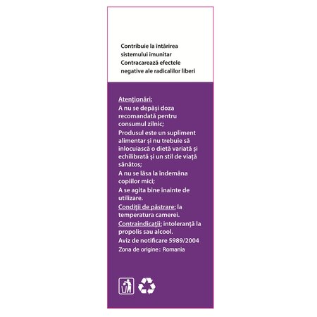 Tinctura de Propolis, 30%, 20 ml, Bioremed 703273