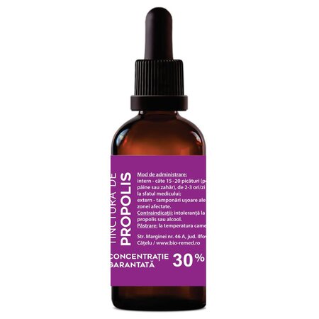 Tinctura de Propolis, 30%, 20 ml, Bioremed 703294