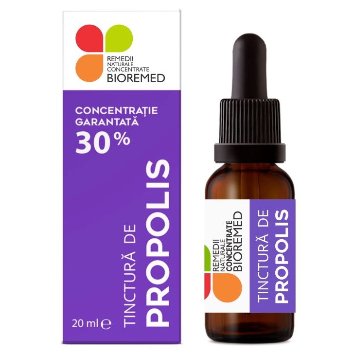 Tinctura de Propolis, 30%, 20 ml, Bioremed