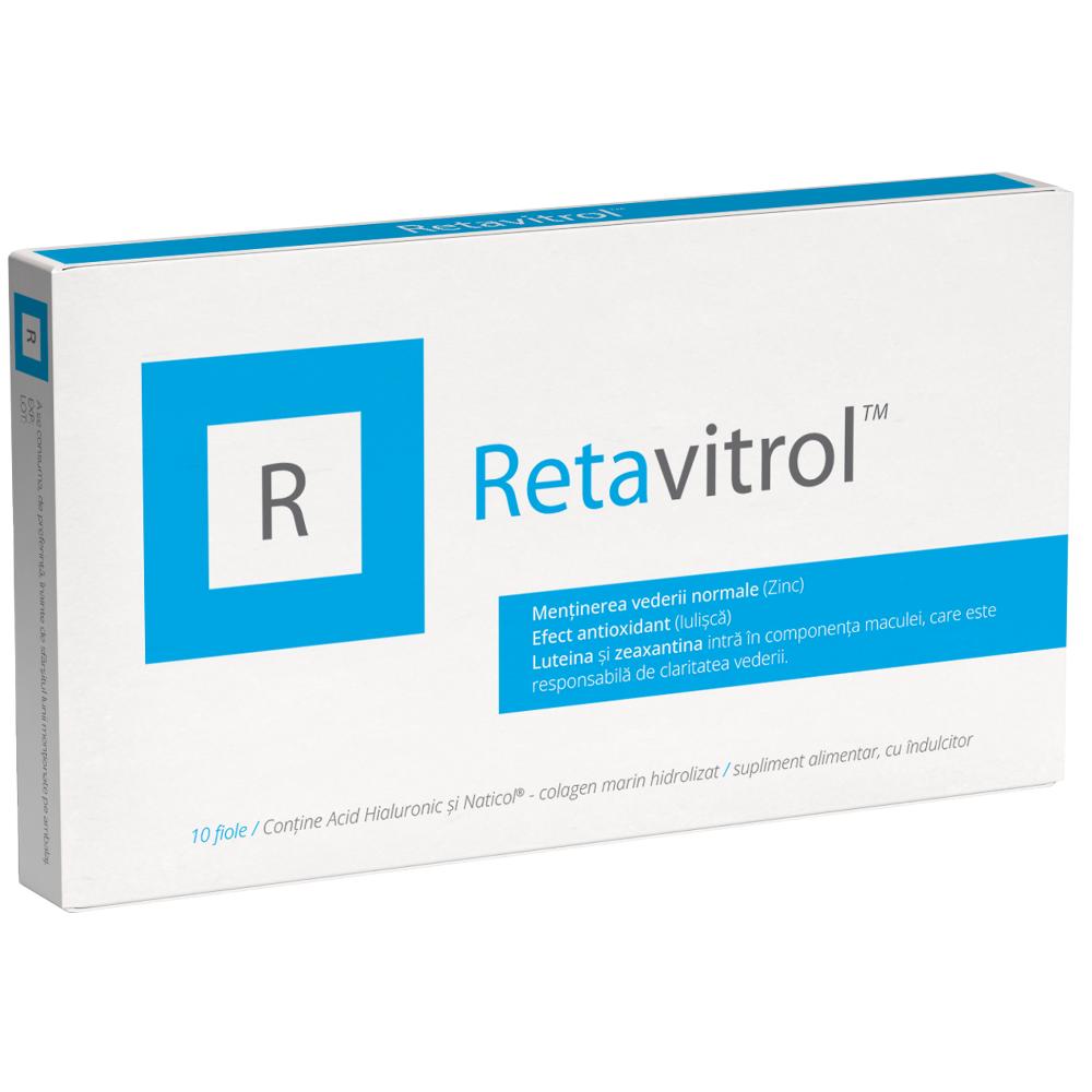 Retavitrol, 10 fiole, Naturpharma