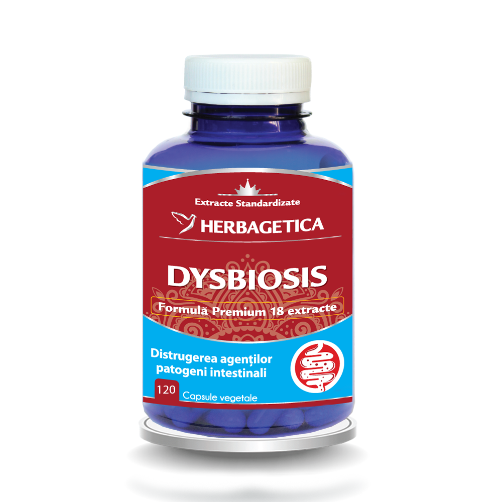 Dysbiosis, 120 capsule, Herbagetica