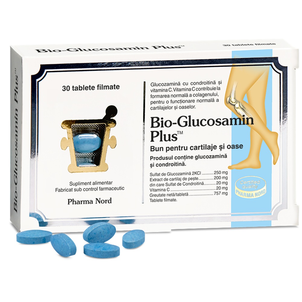 Bio-Glucosamin Plus, 30 tablete, Pharma Nord