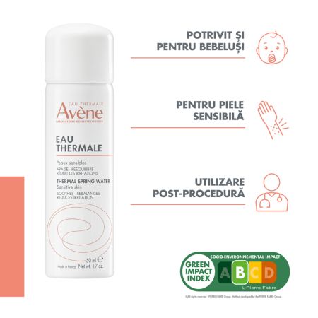 Apa termala spray, 50 ml, Avene 660599