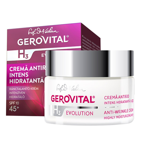 GH3 EVOLUTION-CREMA ANTIRID INTENS HIDRATANTA cu FP10