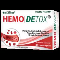 Hemodetox, 30 capsule vegetale, Cosmopharm
