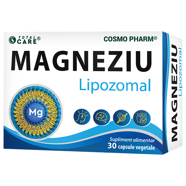 Magneziu Lipozomal, 30 capsule vegetale, Cosmopharm