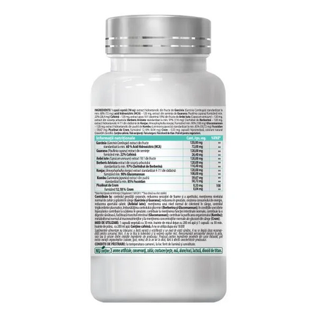 Natural Siluet, 60 capsule vegetale, Cosmopharm 628127