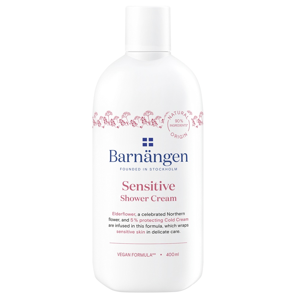 Gel de dus Sensitive, 400 ml, Barnangen