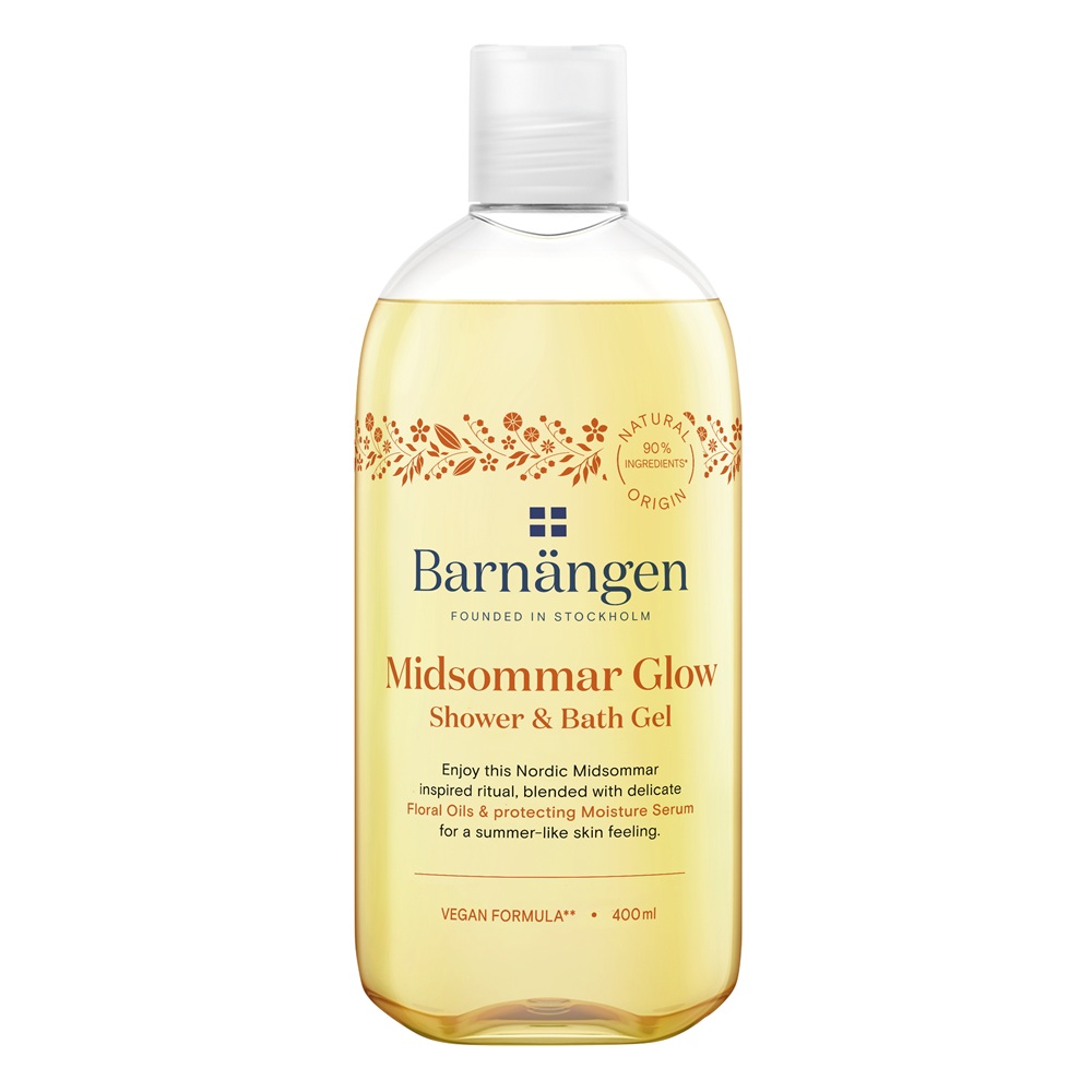 Gel de dus Midsommar Glow, 400 ml, Barnangen