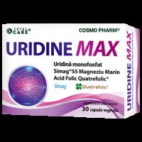 Uridine Max, 250 mg, 30 capsule vegetale, Cosmopharm