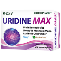 Uridine Max, 250 mg, 30 capsule vegetale, Cosmopharm
