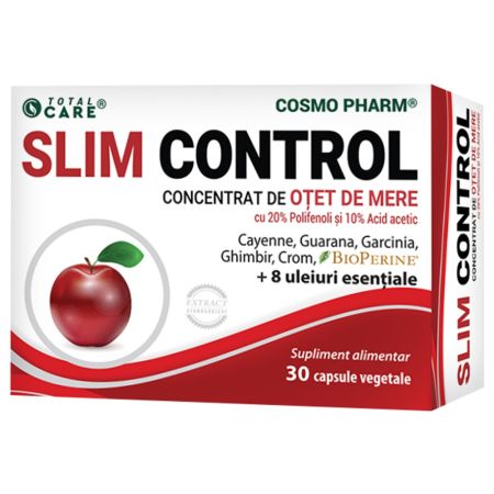 Slim Control, 30 capsule vegetale, Cosmopharm