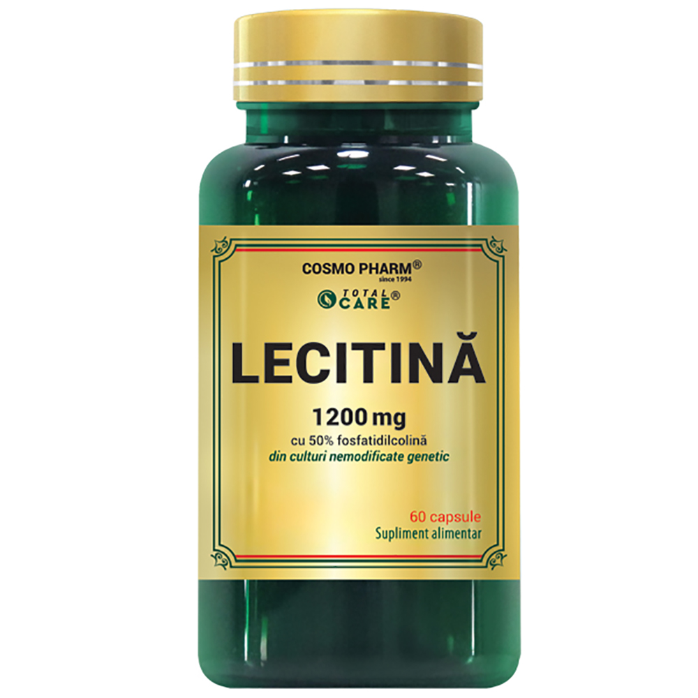 Premium Lecitina 1200 mg, 60 capsule, Cosmopharm