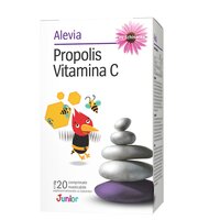 Propolis vitamina C cu echinaceea Junior, 20 comprimate, Alevia