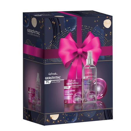 CASETA GH3 EVOLUTION 2230 GH3 EVOLUTION-crema antirid SPF10 50ml  2020 GH3 EVOLUTION-apa micelara acid hialuronic 150ml