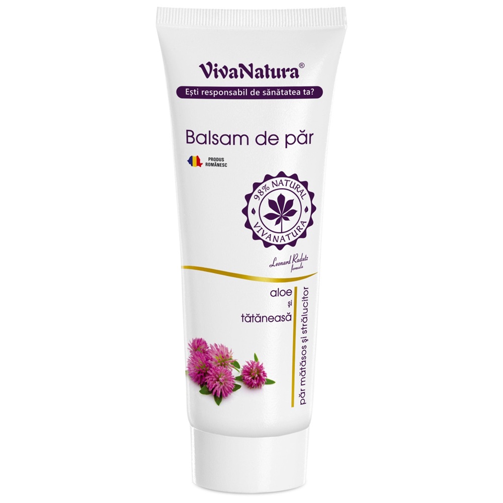 Balsam de par cu aloe si tataneasa, Vivanatura