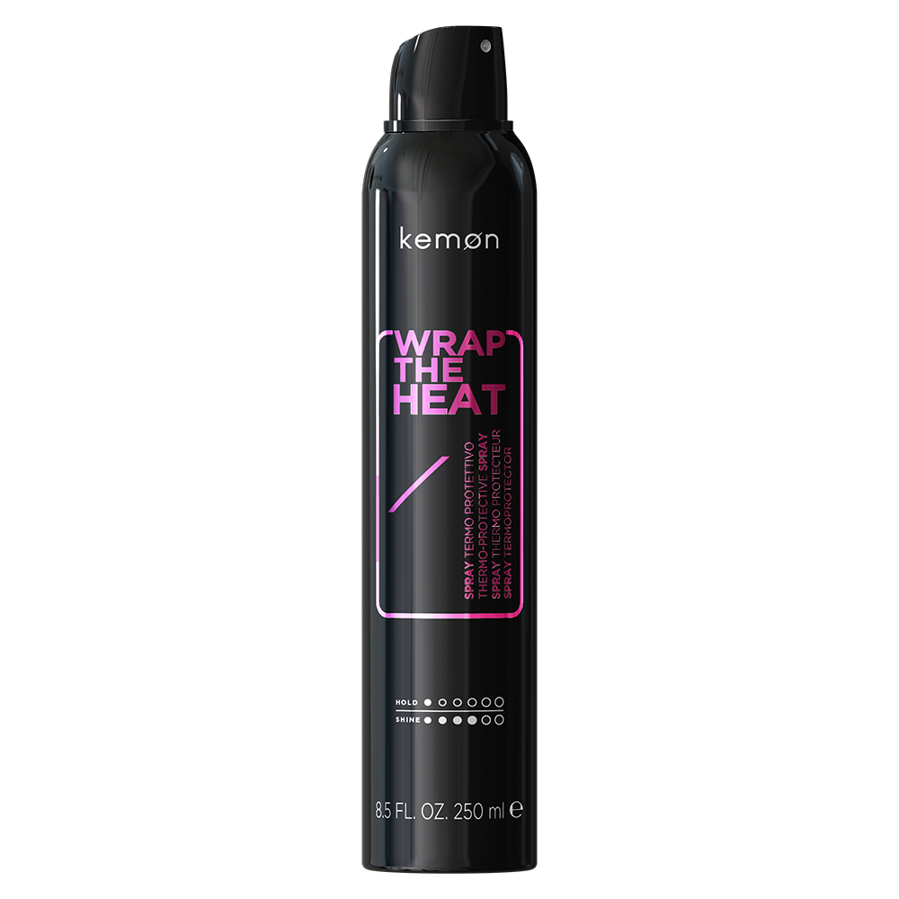 Spray pentru protectie termica Wrap the Heat, 250 ml, Kemon