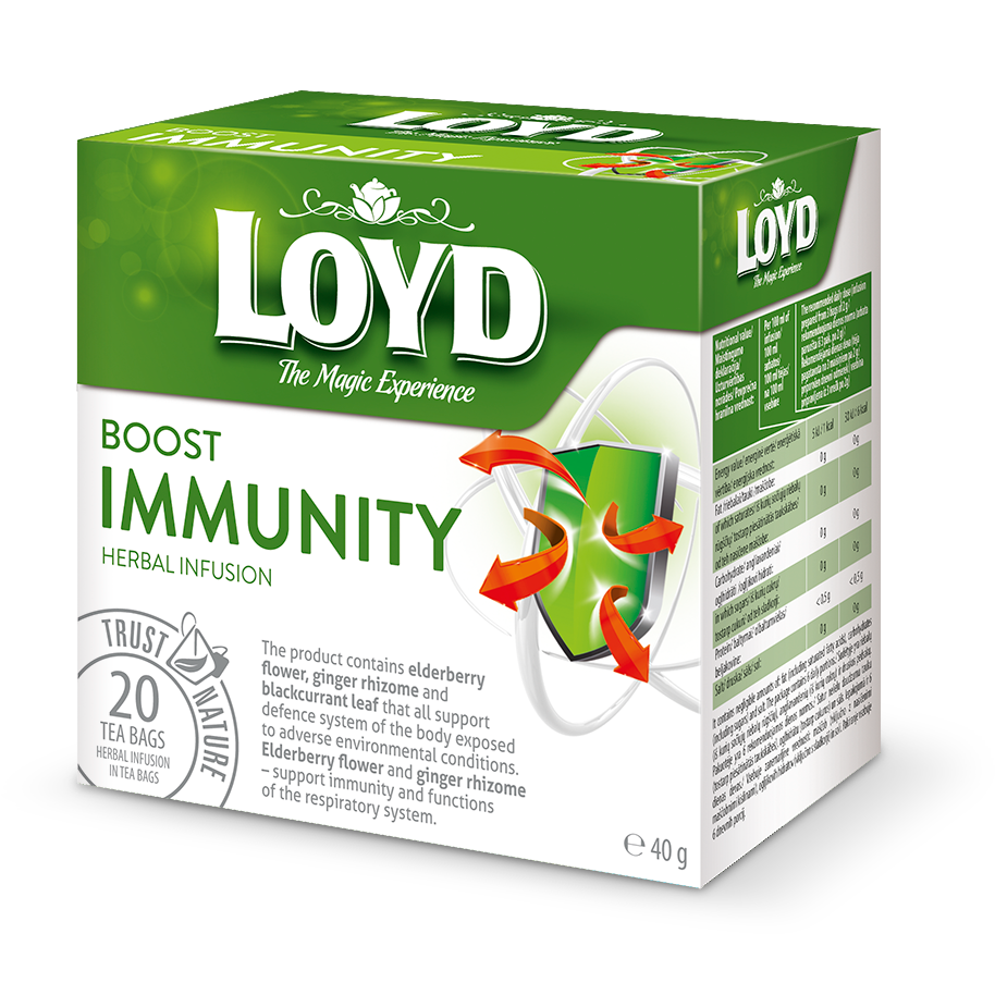 Ceai Boost Imunitate, 20 plicuri, Loyd