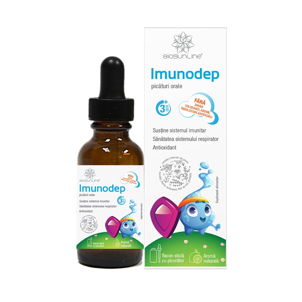 Imunodep, picaturi orale, 30 ml, BioSunLine