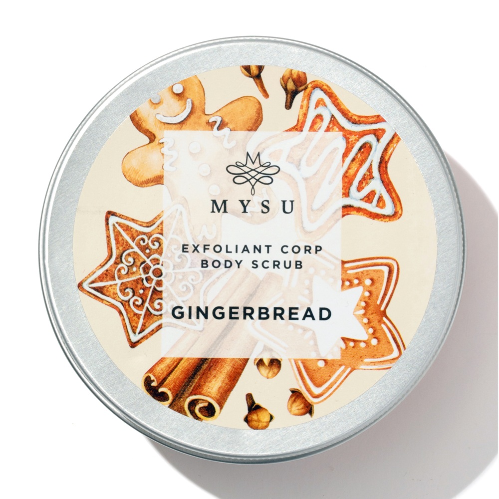 Exfoliant de corp Gingerbread, 185 ml, Mysu