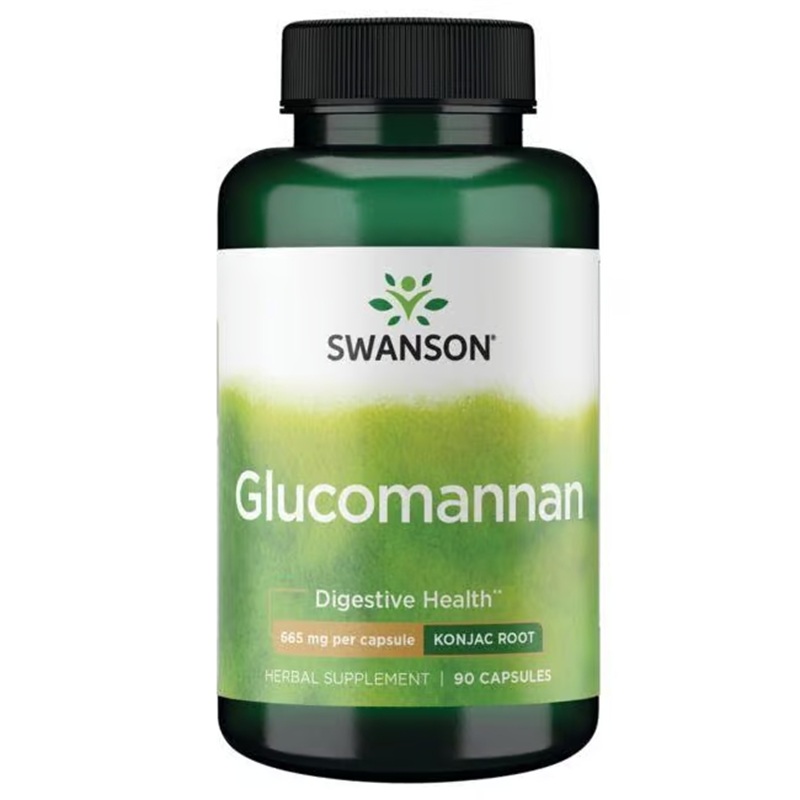 Glucomannan, 665 mg, 90 capsule, Swanson