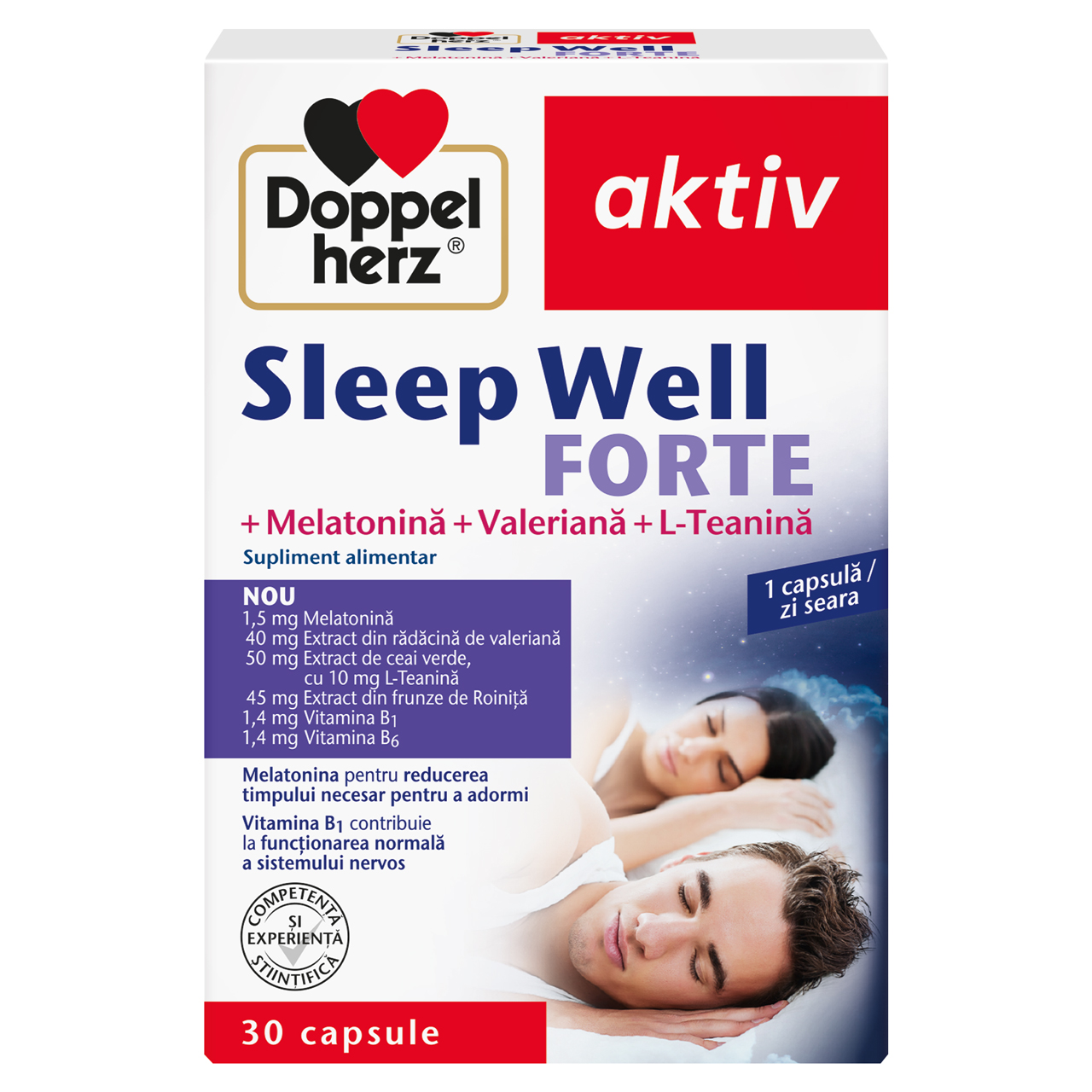 Activ Sleep Well Forte, 30 capsule, Doppelherz