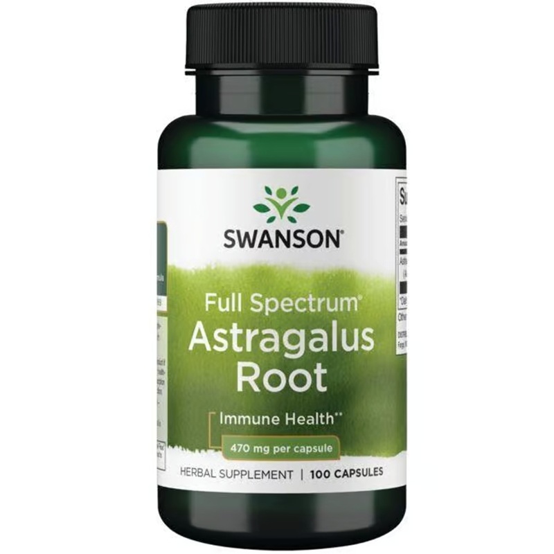 Radacina de Astragalus Full Spectrum, 100 capsule, Swanson