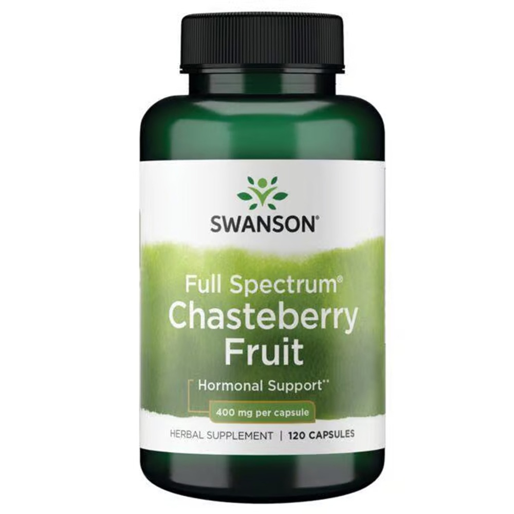 Chasteberry Fruit Full Spectrum, 400 mg, 120 capsule