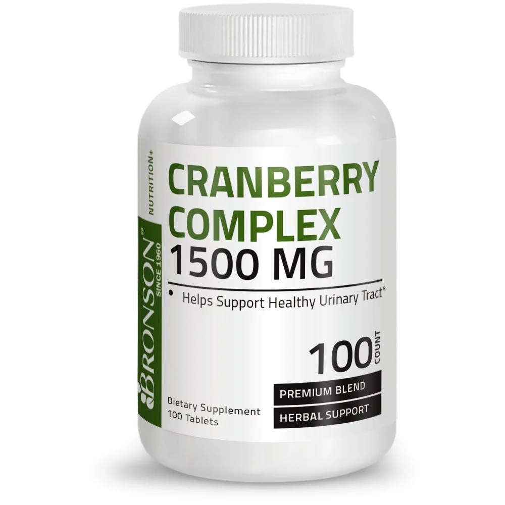 Cranberry Complex 1500 mg, 100 capsule, Bronson Laboratories