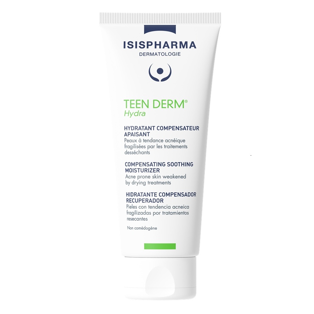 Crema pentru pielea predispusa la acnee Teen Derm Hydra, 100 ml, Isis Pharma