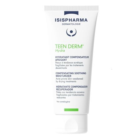 Crema pentru pielea predispusa la acnee Teen Derm Hydra, 100 ml, Isis Pharma